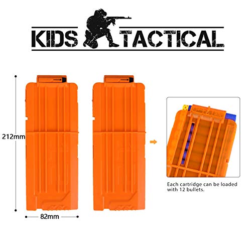 Niños Chaleco Táctico, Kids Elite Tactical Chaleco Para N-Strike Elite Series Con 100 Bullets, 2 Chaqueta Táctico, 2 Clips De Recarga Rápida, 2 Wrist Bands, 2 Chaleco+Scarf Mask, 2 Gafas De Protección