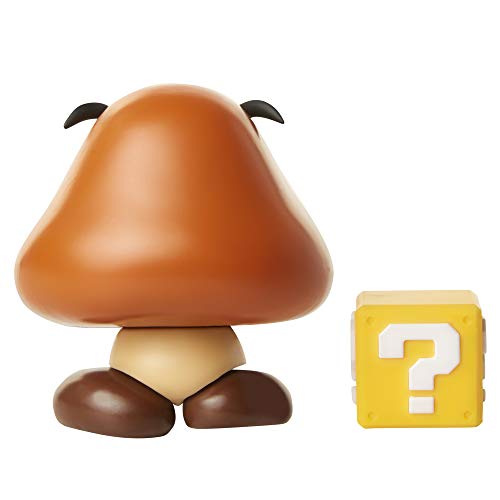 Nintendo - Figura Goomba con Coin, 10 cm