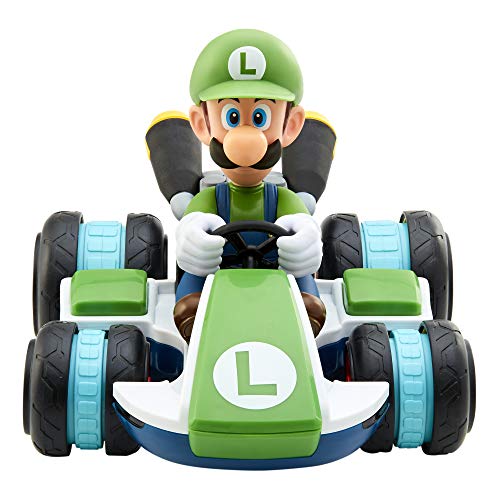 Nintendo Mario Kart 8 Luigi Mini Anti-Gravity RC Racer 2.4Ghz, con dirección de función Completa CREA 360 giros, Mientras Que la Deriva! - Alcance de hasta 100 pies - para niños a Partir de 4 años