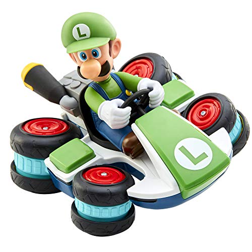 Nintendo Mario Kart 8 Luigi Mini Anti-Gravity RC Racer 2.4Ghz, con dirección de función Completa CREA 360 giros, Mientras Que la Deriva! - Alcance de hasta 100 pies - para niños a Partir de 4 años