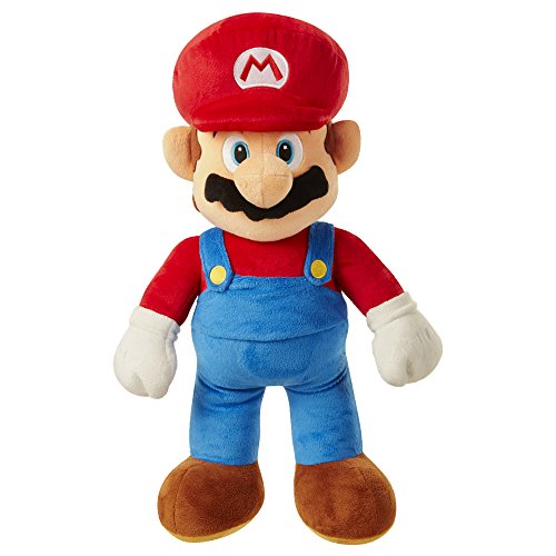 Nintendo- Super Mario Peluche Grande, Color Novedad (Jakks Pacific 64456-4L)