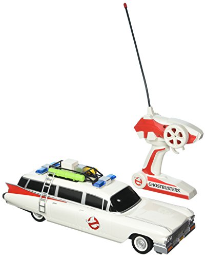 NKOK Coche Ecto-1, Coche de Juguete Cazafantasmas, con Radio-Control, de Estilo clásico, de 35,56 cm