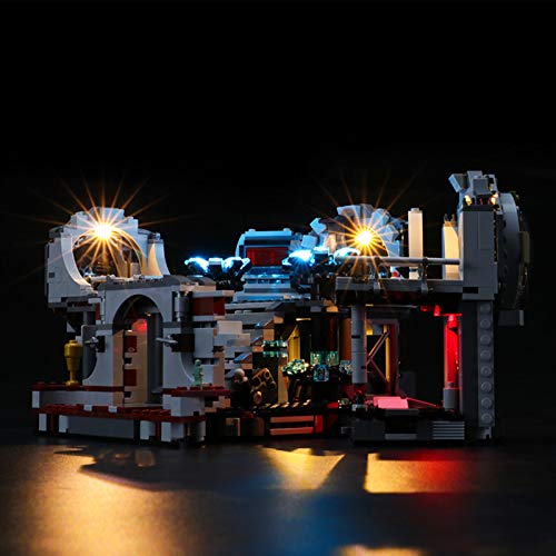 Nlne Conjunto De Luces para (Star Wars - Duelo Final En La Estrella De La Muerte) Modelo De Construcción De Bloques - Kit De Luz LED Compatible con Lego 75291 (NO Incluido En El Modelo)