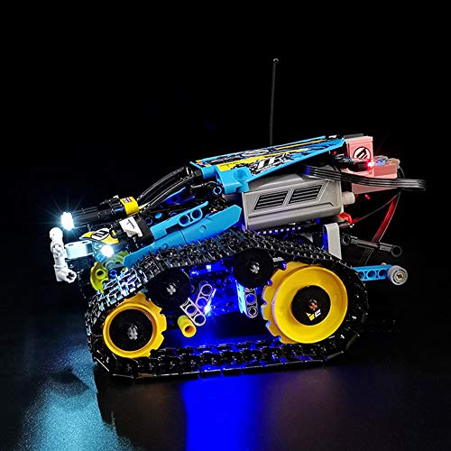 Nlne Conjunto De Luces para (Technic Vehículo Acrobático A Control Remoto) Modelo De Construcción De Bloques - Kit De Luz LED Compatible con Lego 42095 (NO Incluido En El Modelo)