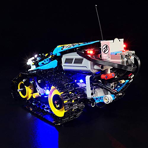 Nlne Conjunto De Luces para (Technic Vehículo Acrobático A Control Remoto) Modelo De Construcción De Bloques - Kit De Luz LED Compatible con Lego 42095 (NO Incluido En El Modelo)