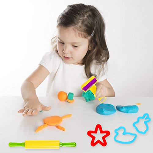 NNGT Play doh Sets para niños, plastilina, 20 Piezas de plastilina, Juego de moldes de Juego, Juego de moldes de plastilina con Forma de Animal para niños