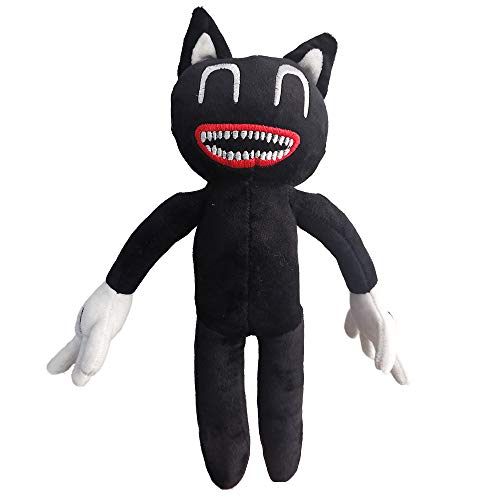 NOA Muñeca de peluche de gato de dibujos animados, monstruo de terror, juguete extraño de peluche de leyendas urbanas de miedo, regalo de cumpleaños de Halloween para niños y niñas coleccionistas