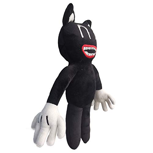 NOA Muñeca de peluche de gato de dibujos animados, monstruo de terror, juguete extraño de peluche de leyendas urbanas de miedo, regalo de cumpleaños de Halloween para niños y niñas coleccionistas