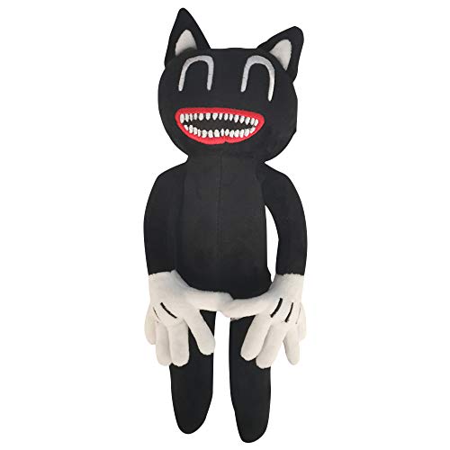 NOA Muñeca de peluche de gato de dibujos animados, monstruo de terror, juguete extraño de peluche de leyendas urbanas de miedo, regalo de cumpleaños de Halloween para niños y niñas coleccionistas