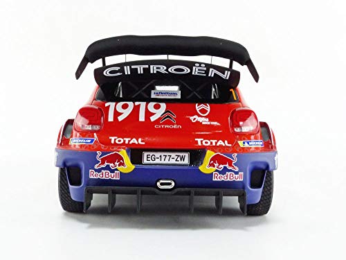 Norev- 1:18 Citroen C3 WRC-Ganador del Rallye de México 2019-S.Ogier/J.Ingrassia (NV181646)