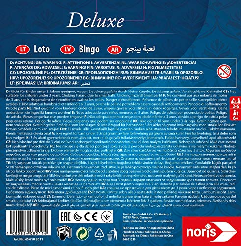 Noris Spiele 606108011 - Deluxe Bingo