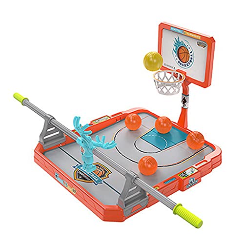 Notewisher Mesa de Baloncesto Interactiva de Escritorio VS Toy InteraccióN Padre-Hijo DescompresióN Rivalidad MáQuina de Juego Naranja