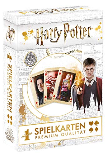 Number 1 Juego de Cartas – Harry Potter – Artículo para Fans de Harry Potter – Edad 6 +