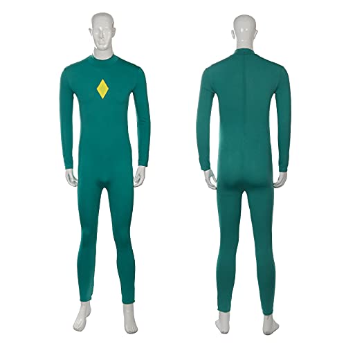 NUWIND Vision - Disfraz de cosplay para hombre, color verde y amarillo, amarillo y verde., M