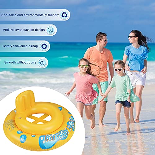 O-Kinee Anillo de Natación Bebe, Flotador Bebe, Anillo de natación Inflable, Anillo de Natación Asient, Anillo Flotador Bebe, Asiento de Natación para Niños de 6 Meses a 36 Meses