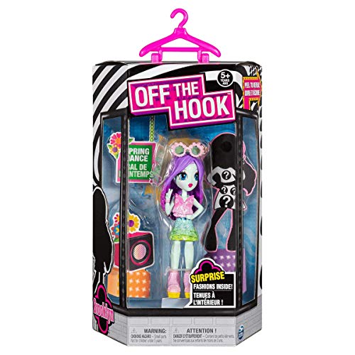 Off the Hook Mix y Match Fashion Doll - Brooklyn Cabello Morado