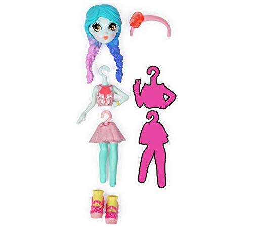 Off the Hook Mix y Match Fashion Doll - Mila Blue Hair