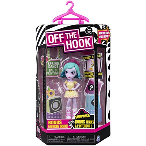 Off the Hook Surprise - 4" Doll Naia (Spring Dance) - with Mix and Match Fashions