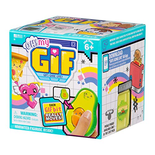 ¡Oh, mi Gif! GIFS se ha ido en directo! Mystery Gifbit - Juego de 3 cajas para figuras