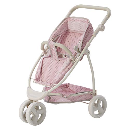 Olivia's Little World 2 En 1 Silla De Paseo Y Cochecito Plegable Rosa/Gris OL-00009