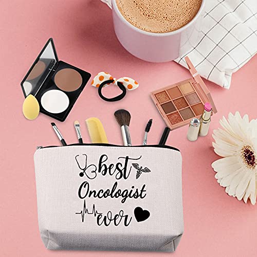 Oncólogo Cosméticos Bolsas Regalo Doctor Regalo Mejor Oncólogo Siempre Bolsa de Maquillaje Oncología Cancer Conciencia Regalo Sanar Enfermedad