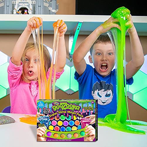 Online Street Creative Kids GooZooka Super Slime Mega Pack para niños de 8 años