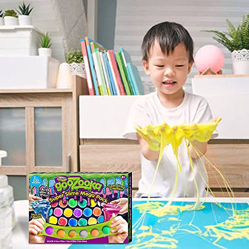 Online Street Creative Kids GooZooka Super Slime Mega Pack para niños de 8 años