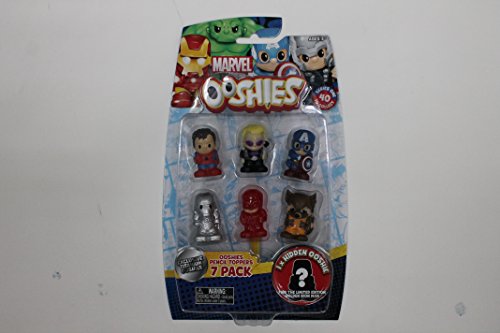 Ooshies Set 1 figura de acción "Marvel Series 1" (7 unidades)