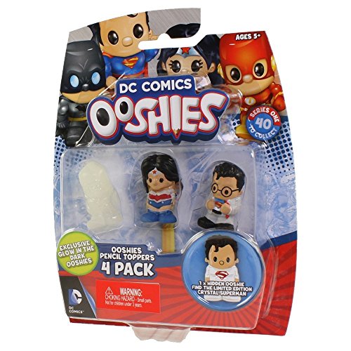 Ooshies Set 2 "DC Comics Series 1" Figura de acción (paquete de 4)