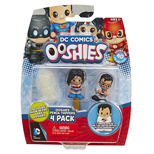 Ooshies Set 2 "DC Comics Series 1" Figura de acción (paquete de 4)