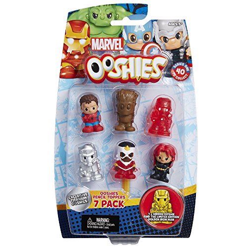 Ooshies Set 3 "Marvel Series 1" Figura de acción (7 unidades)