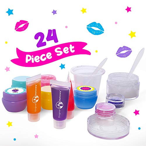 Original Stationery Regalos para Niñas - Kit Haz Tu Propio Bálsamo Labial - Divertido Brillo De Labios para Niñas - Kit Pintalabios Niña DIY Niñas