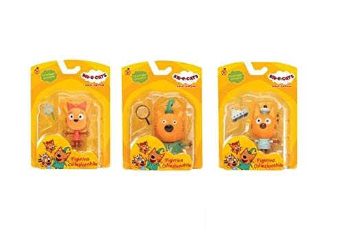 Originale Kid e Cats – Dulces gatitos personajes 7,5 cm- Cuenco, cookie y Chicca