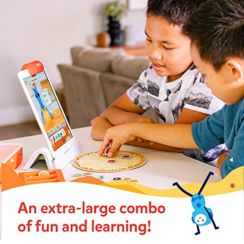 Osmo Pizza Co. Starter Kit-Edad 5-12-Habilidades de comunicación y matemáticas iPad Base Incluido, a Partir de 5 a 10 años, Color sí, (901-00043)