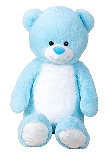 Oso de Peluche Gigante XXL, 100 cm Color Azul