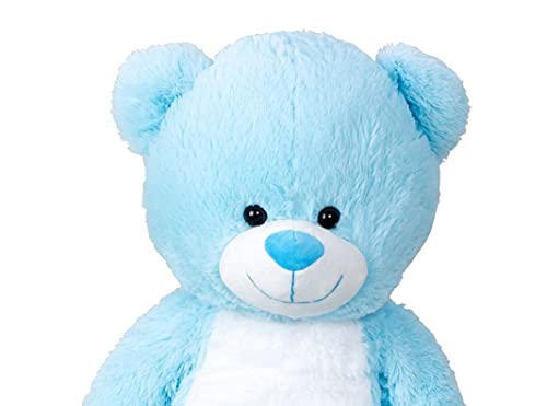 Oso de Peluche Gigante XXL, 100 cm Color Azul