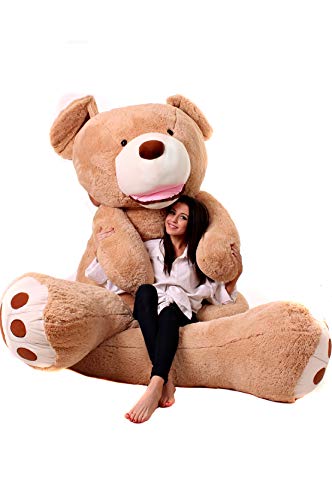 Oso Peluche Gigante 340 cm - Peluches Gigantes Osos - Peluches para Bebes - Giant Teddy Bear - Osos de Peluche Gigantes - Regalo de Cumpleaños, Regalos Originales para Una Novia, Marron