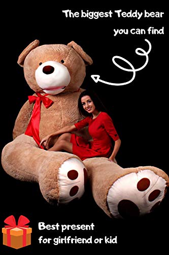 Oso Peluche Gigante 340 cm - Peluches Gigantes Osos - Peluches para Bebes - Giant Teddy Bear - Osos de Peluche Gigantes - Regalo de Cumpleaños, Regalos Originales para Una Novia, Marron