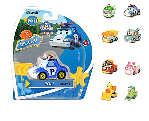 Ouaps 83151 - Robocar Poli, coche en miniatura (1 unidad, surtido)