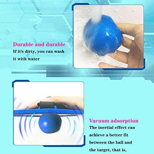 Oulian 8Pcs Sticky Globbles Ball Stress Toy, Bolas De Destino Pegajosas Bolas De Pared Adhesivas Juguetes De Descompresión, Bolas de Techo - Puede Brillar en la Oscuridad, Juguetes Antiestrés, 45mm