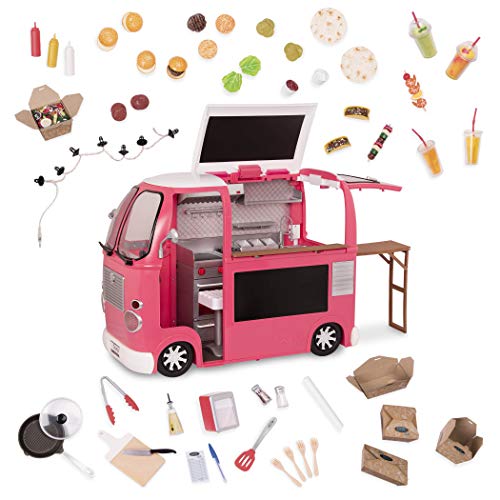 Our Generation- Food Truck Rosa, Color (Battat BD37969Z)