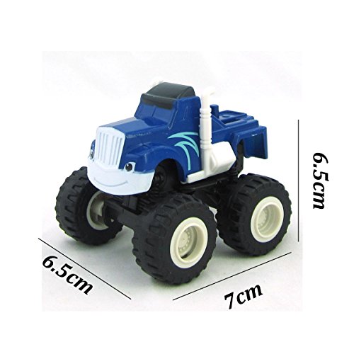 OYJD Monster Machines - Set de 6 ejes para vehículos Racer Cars Toy