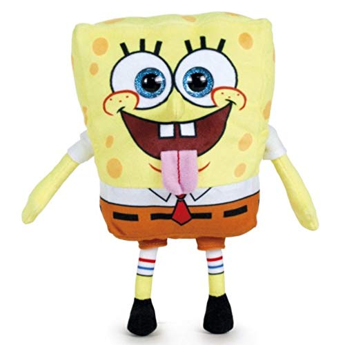 Pack 2 Peluches Bob Esponja: Bob Esponja (22cm) + Patricio (24cm)