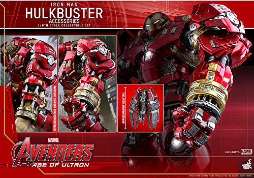 Pack accesorios para Hulkbuster 35 cm. Los Vengadores: la era de Ultrón. Movie Masterpiece. Con luz. Escala 1:6. Hot Toys