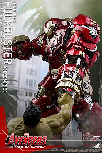 Pack accesorios para Hulkbuster 35 cm. Los Vengadores: la era de Ultrón. Movie Masterpiece. Con luz. Escala 1:6. Hot Toys