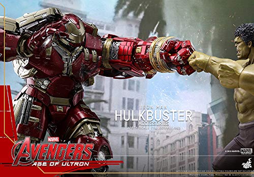 Pack accesorios para Hulkbuster 35 cm. Los Vengadores: la era de Ultrón. Movie Masterpiece. Con luz. Escala 1:6. Hot Toys