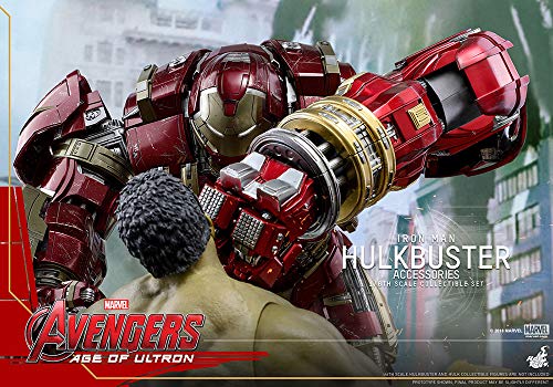 Pack accesorios para Hulkbuster 35 cm. Los Vengadores: la era de Ultrón. Movie Masterpiece. Con luz. Escala 1:6. Hot Toys