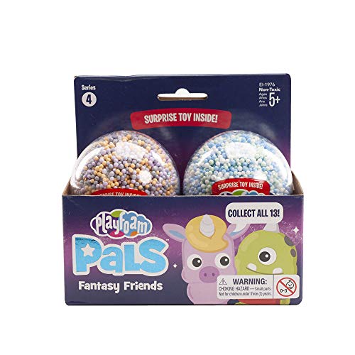 Pack de 2 unidades de espuma de juegos con figuritas de los amigos Playfoam Pals Fantasy Friends de Learning Resources (serie 4)