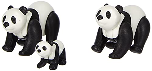 Pandas con Bebé