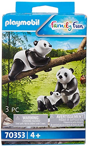 Pandas con Bebé